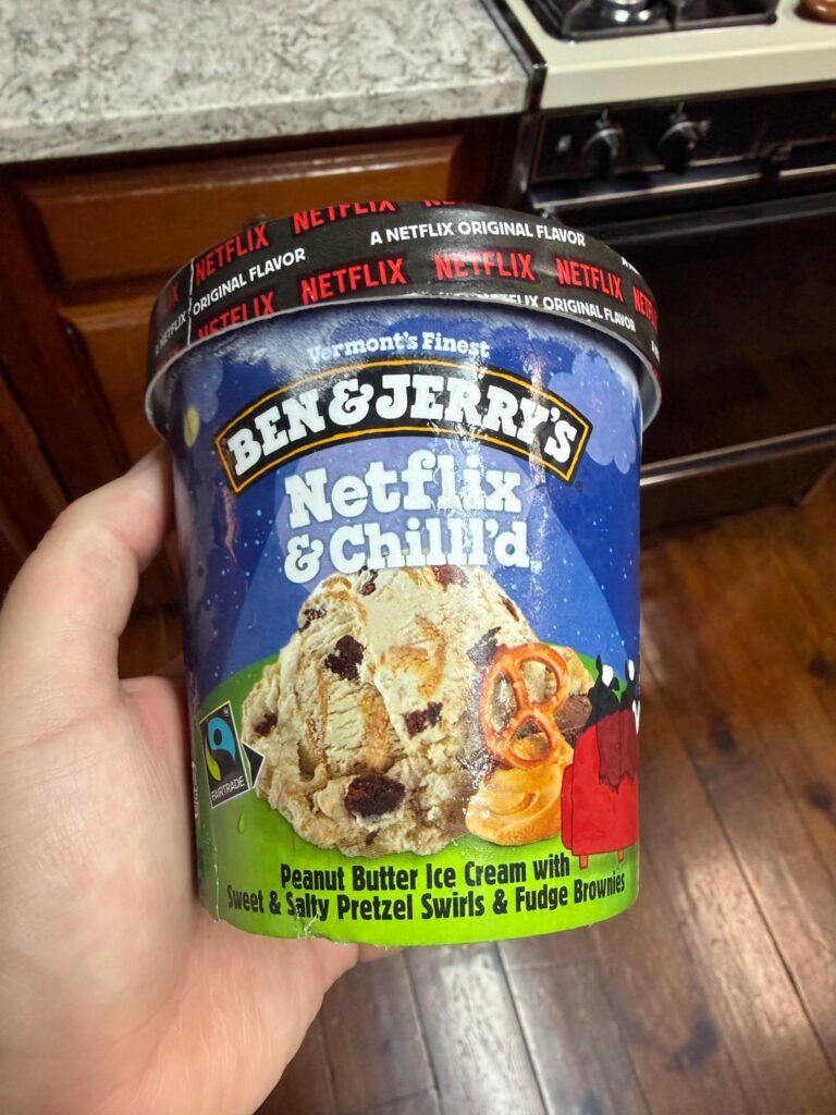 Ben and Jerry’s Netflix & Chill’d flavor! Ben and Jerry’s Netflix & Chill’d flavor!