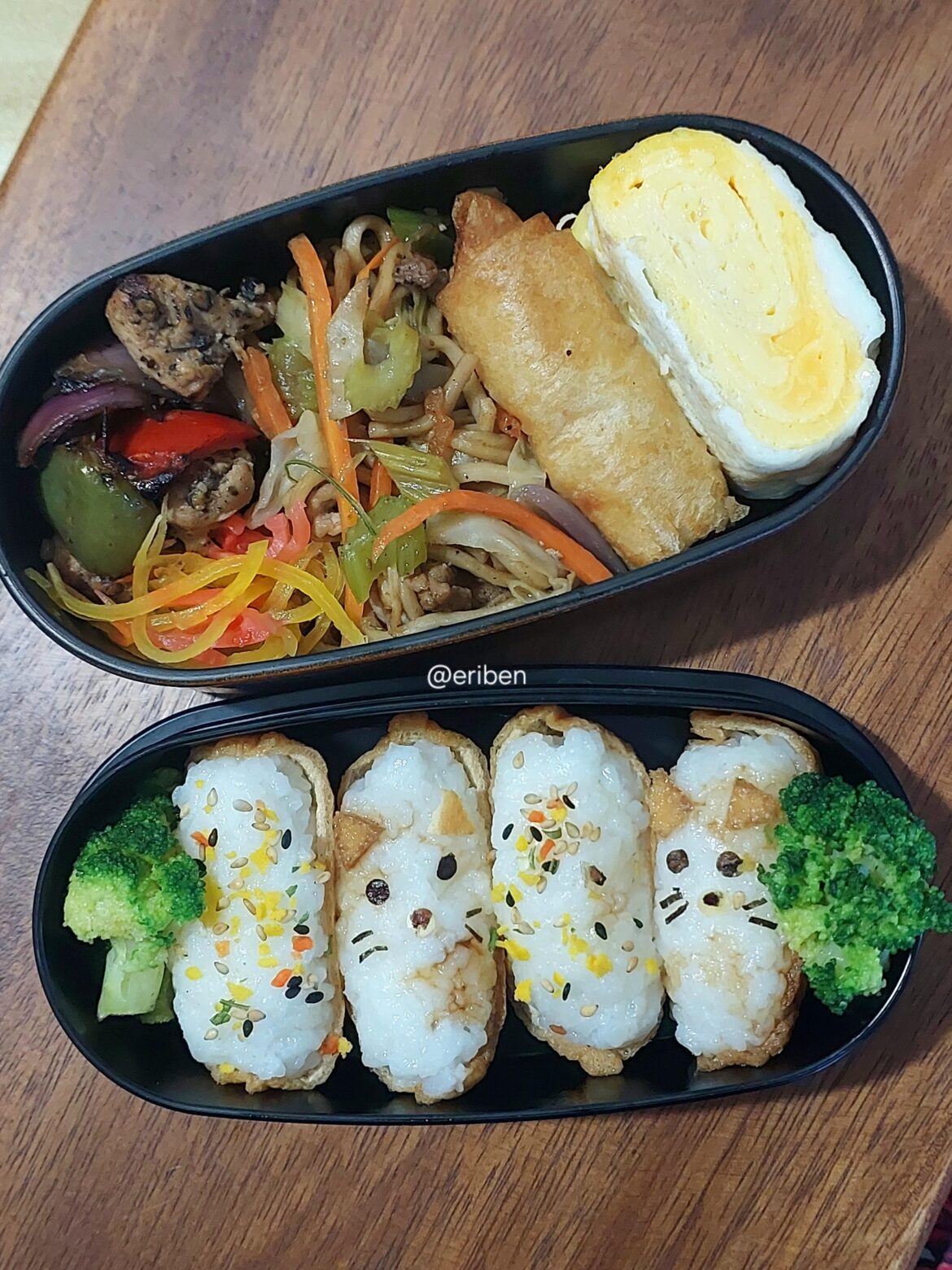 Inari sushi bento 🐱