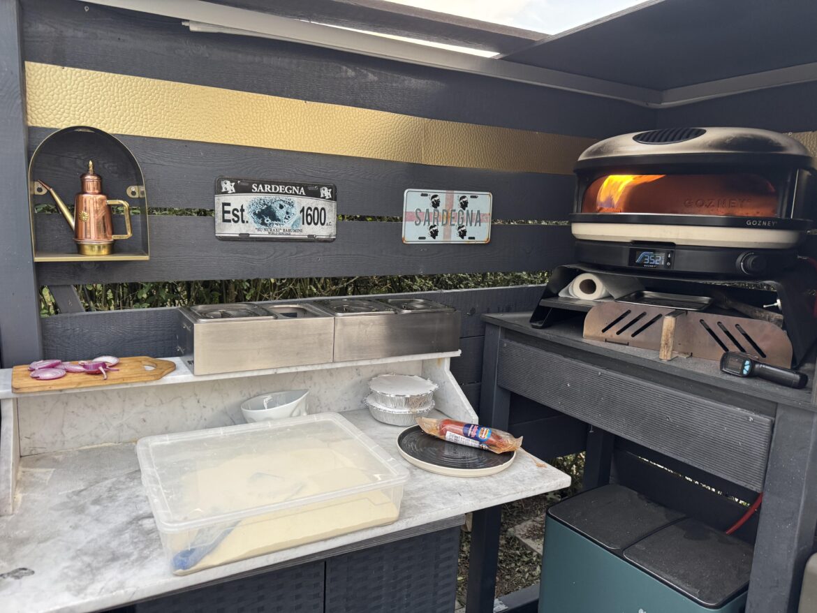 My backyard pizza setup – what would you upgrade first?