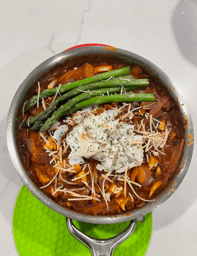 Tomato Alaskan Cod - 357 Cal