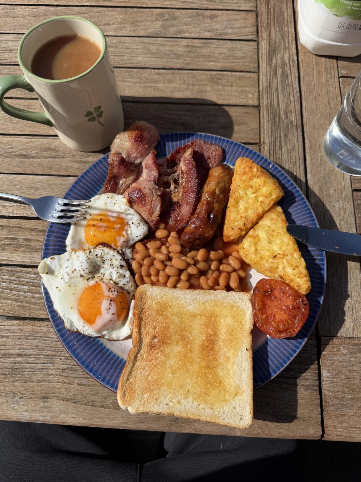 Little Saturday Fry up in the sun