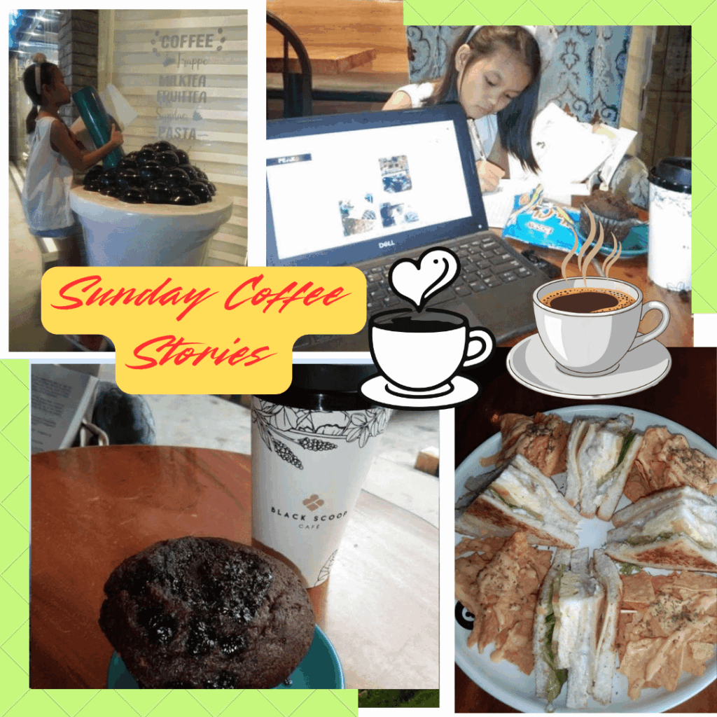 Black Scoop Cafe "Every Sip of Coffee with Cafe Stories and Productivity" 🍵🍵🧁🧁