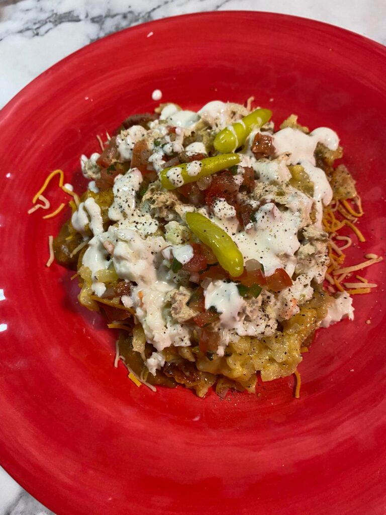 Cleaning the fridge out