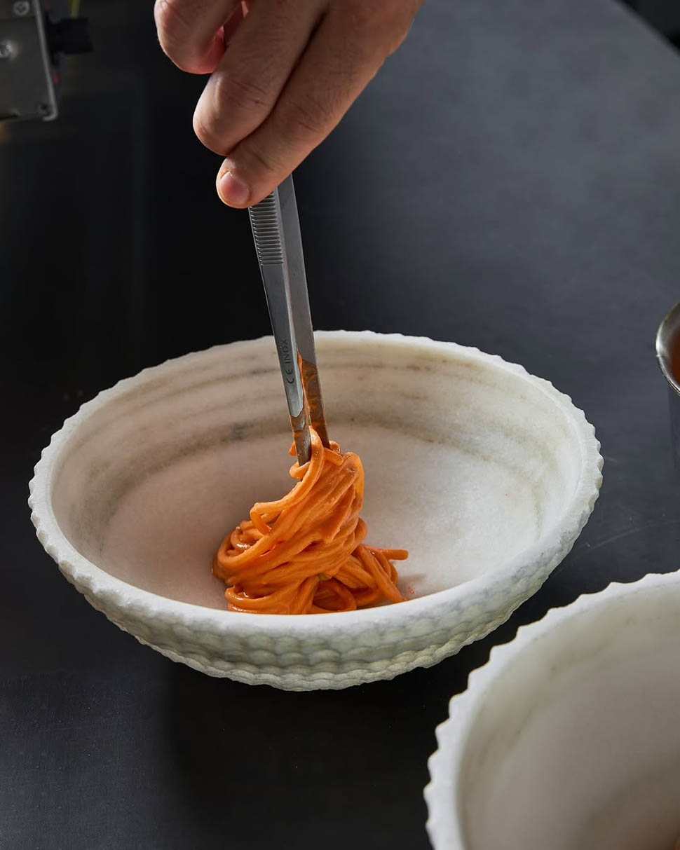 spaghetto gambero mazara alain ducasse 2