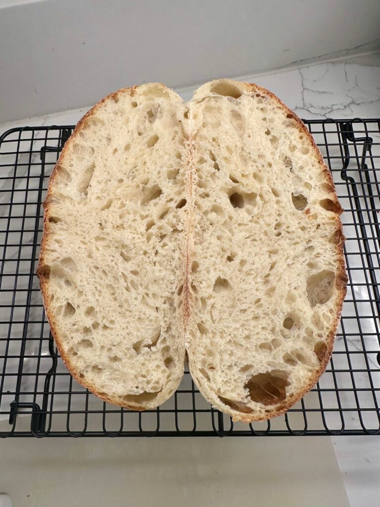 First Loaf! Outside look could be better, but I’m proud I didn’t rage quit. Lol