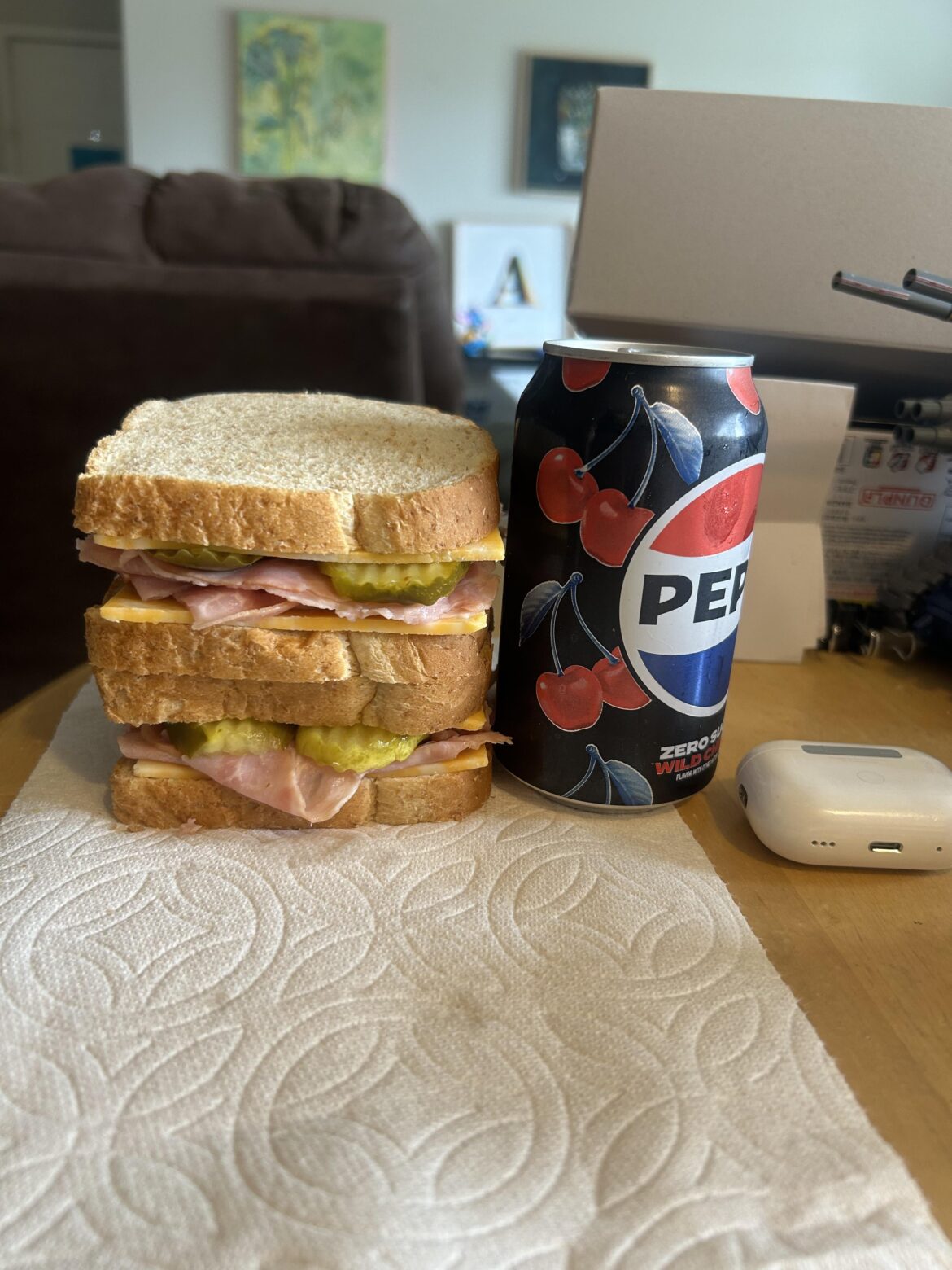 my husband’s breakfast