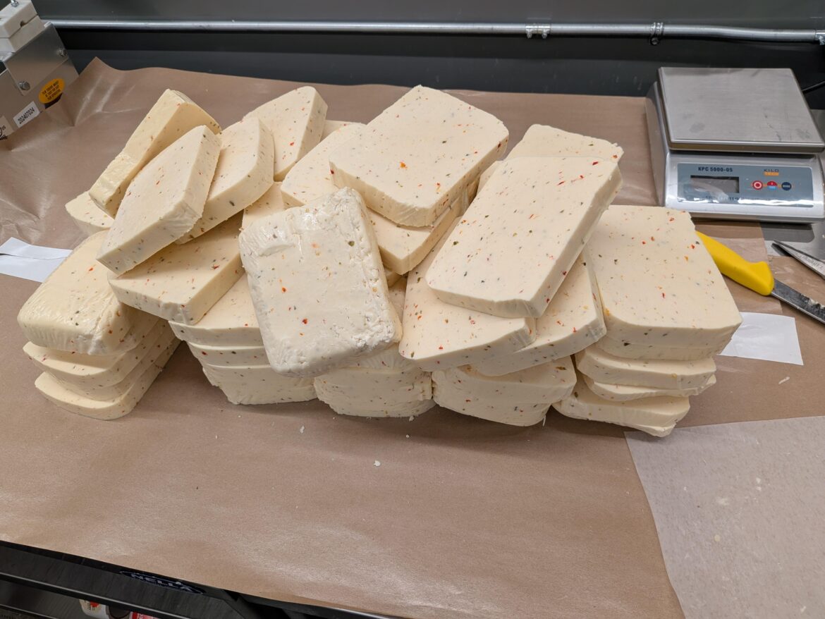 Do you know what 27 Kilos of Jalapeno Havarti look like?