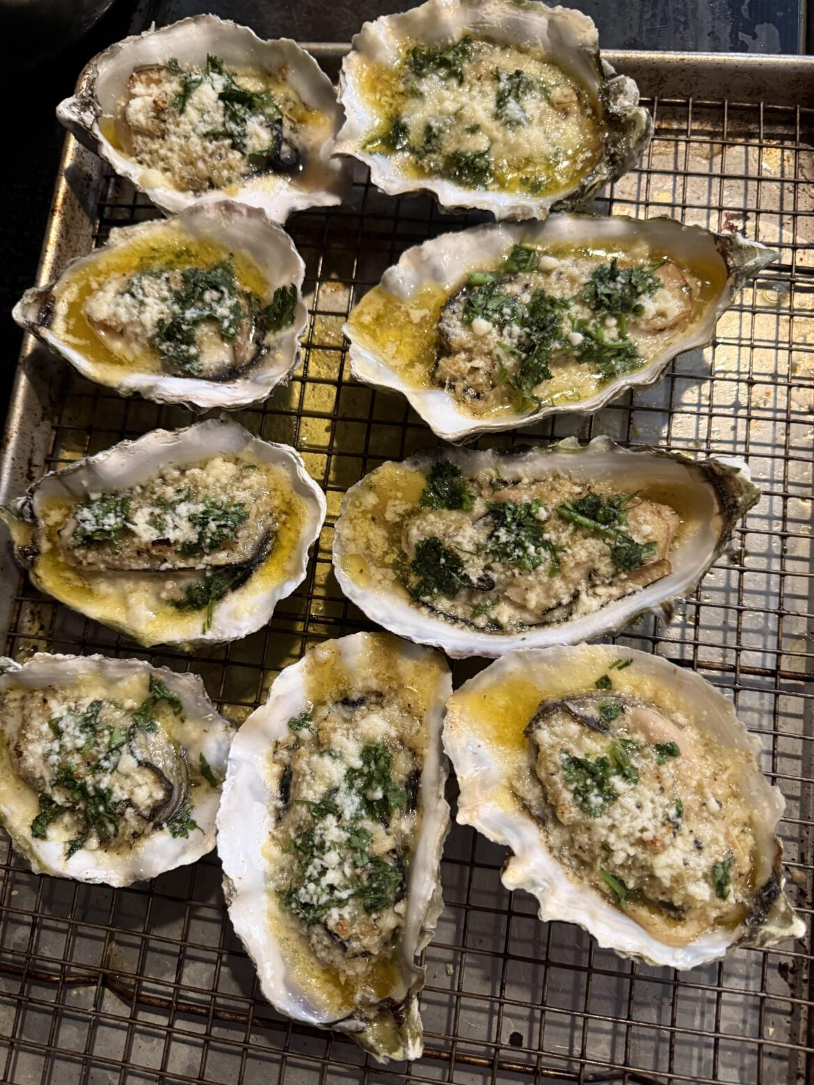 Some oysters I made.