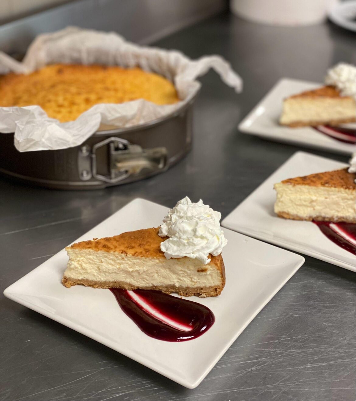 My favorite dessert will always be cheesecake