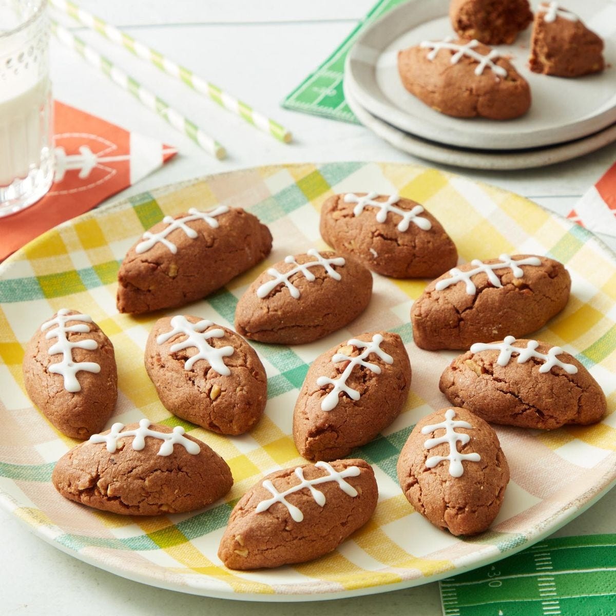 football cookies tailgate dessert