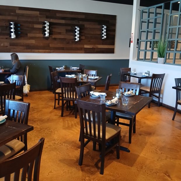 Greca Mediterranean Restaurant, which owner Constantine "Dino" Kolitsas opened in 2019, serves everything from tzatziki and hummus to whole baked fish, from spanakopita to roasted shallots with honey. (Emily M. Olson)