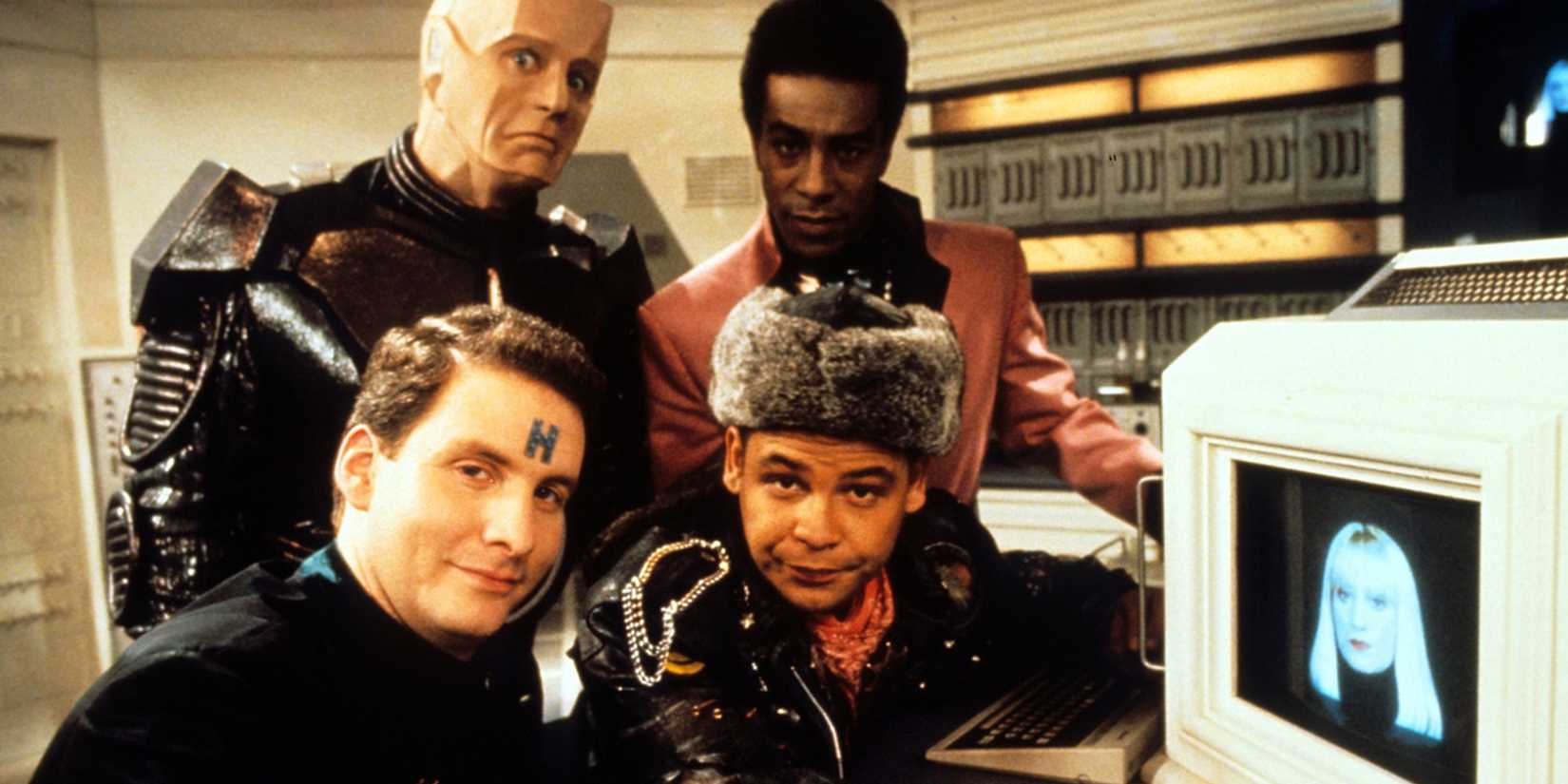 The cast of Red Dwarf