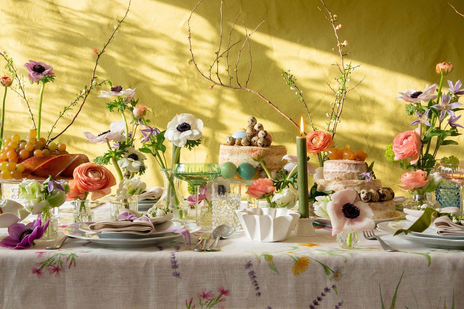 Image may contain Plant Tablecloth Flower Blossom Flower Arrangement Ikebana Ornament Vase Art Pottery and Jar