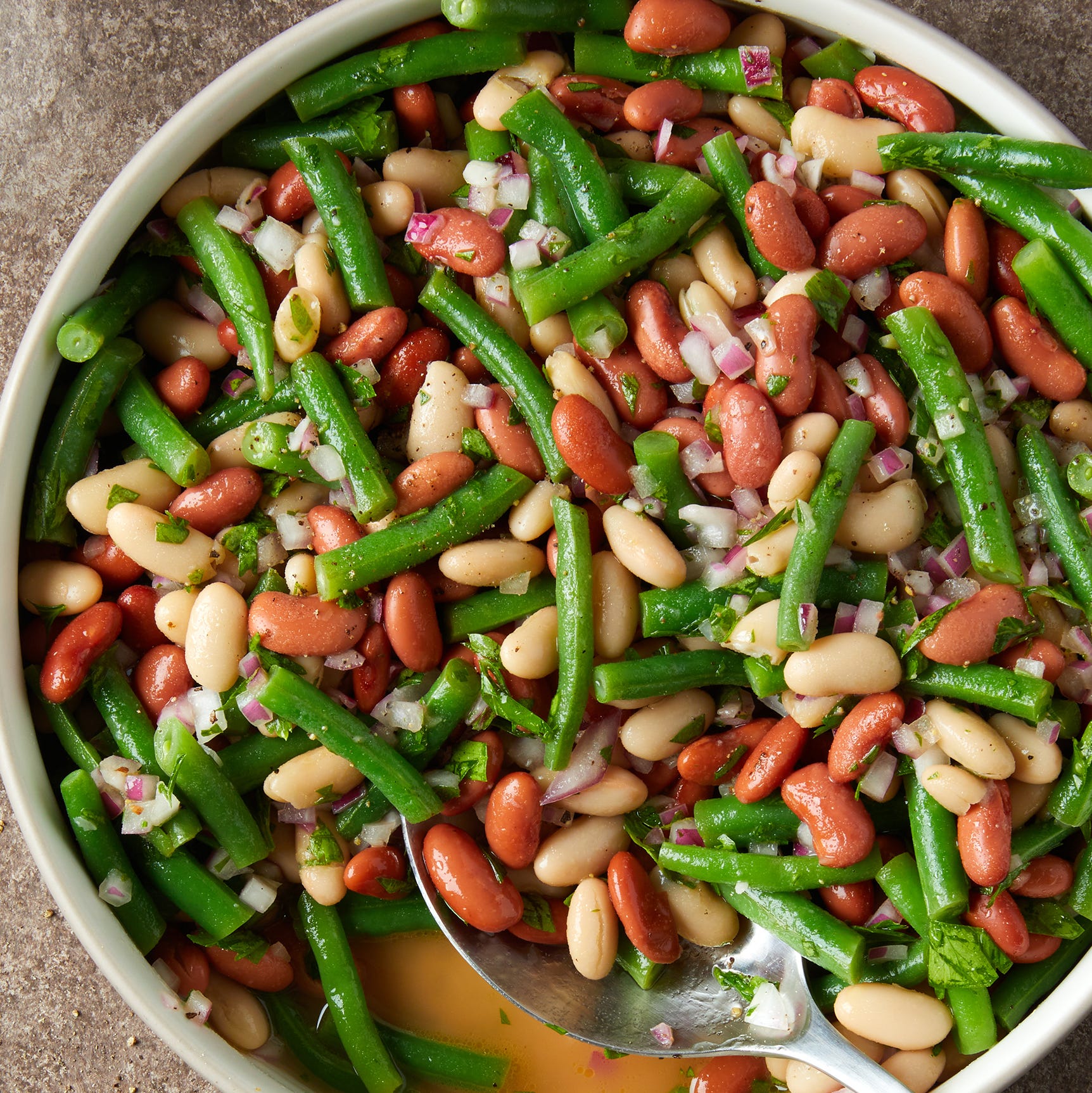 three bean salad