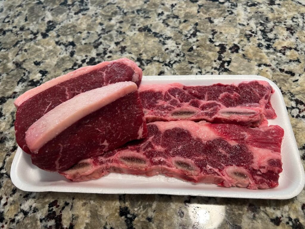 Grilled Picanha and Beef Short Ribs