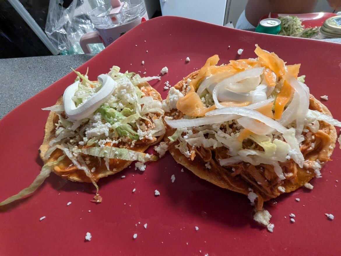 Tostadas de Tinga 🤤