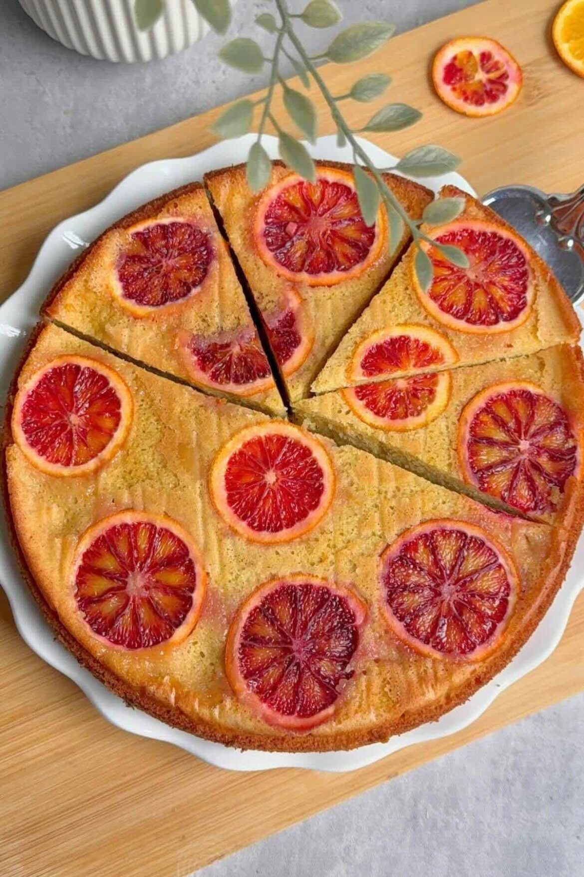 Easy Blood Orange Upside Down Cake