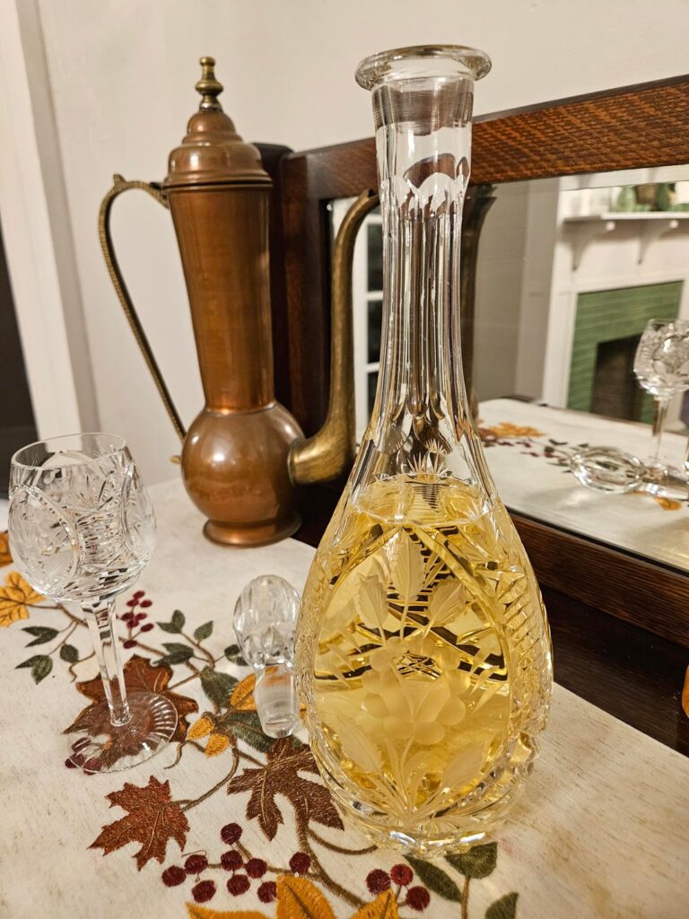 People who use decanters; how do you store the wine if you do not finish it?