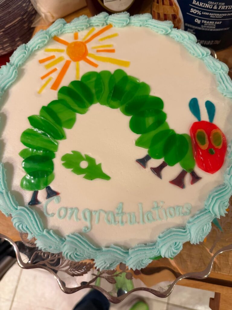 Baby shower cakes for the office.