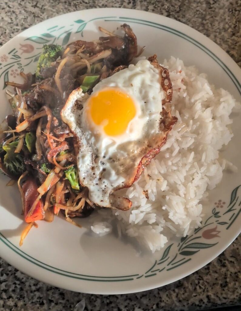 Crispy Sunny Side in the Sunlight