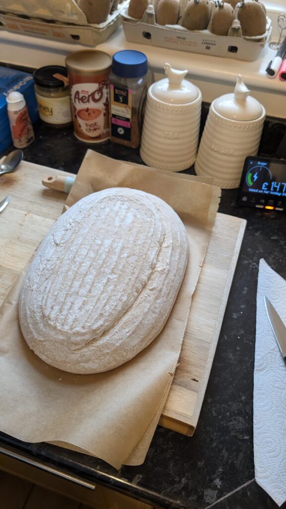 First loaf in over a month and it's probably my best one