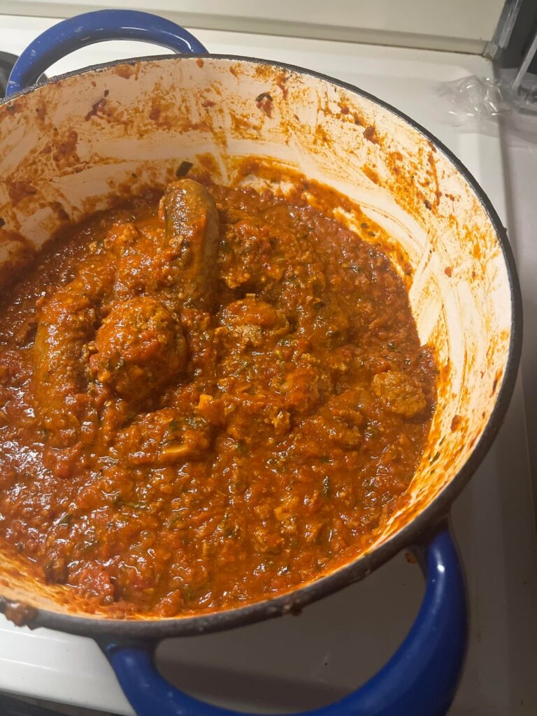 Sunday Sauce (for Saturday)