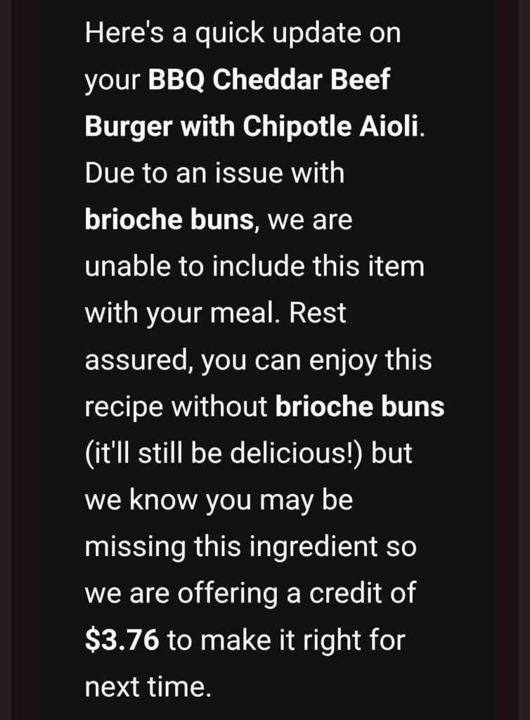 "It'll still be delicious" 🙄