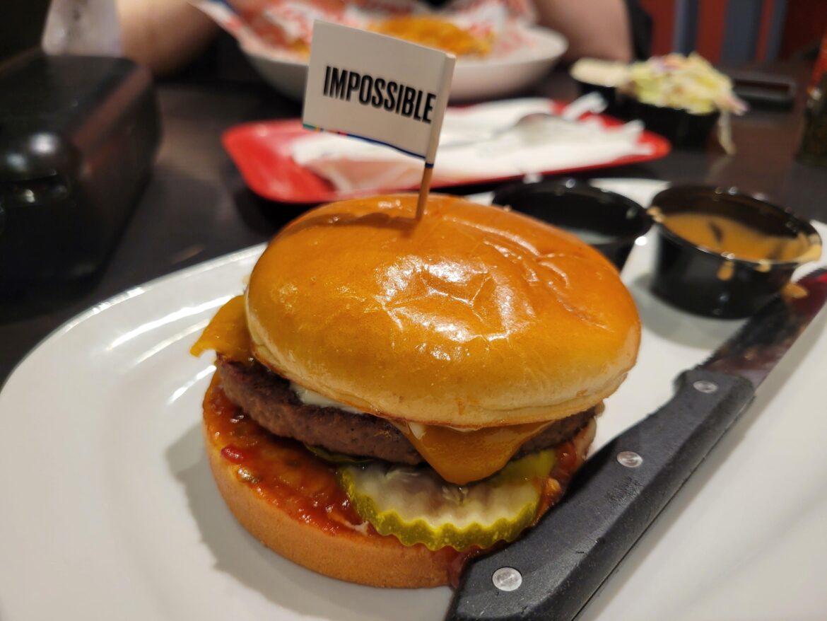 Dinner at Red Robin. My free birthday burger.