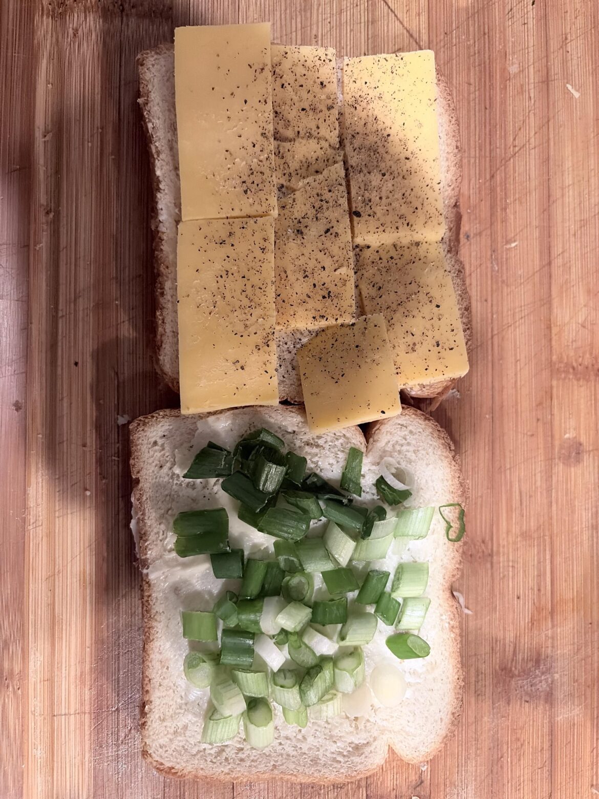 My wife says this is a weird sandwich