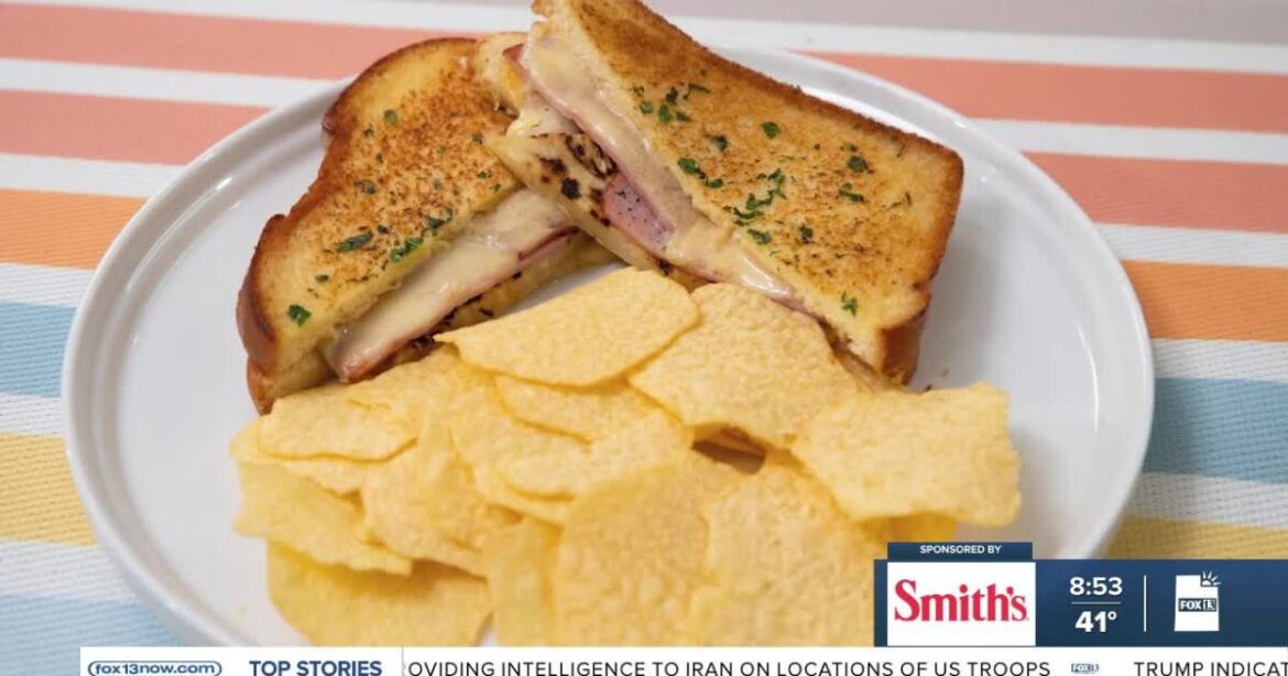 Sweet and savory Hawaiian grilled cheese sandwich recipe