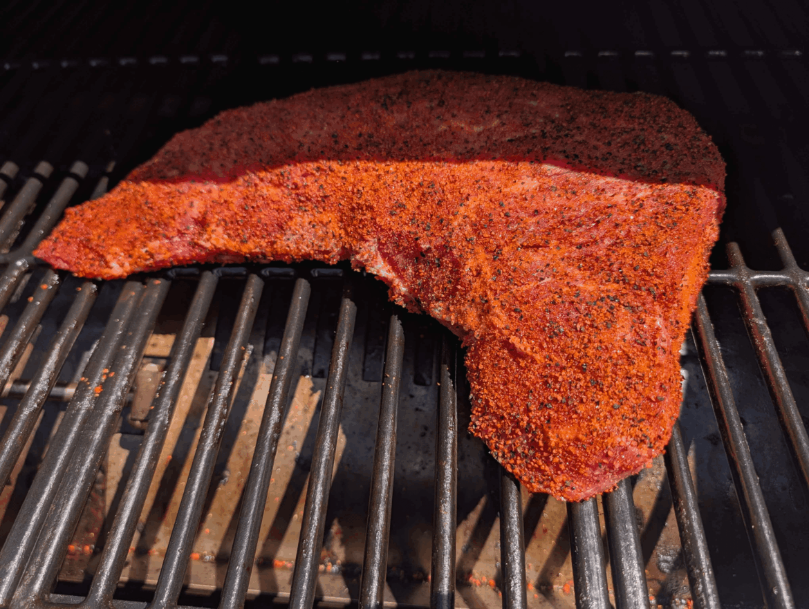 Smoking my first tri-tip