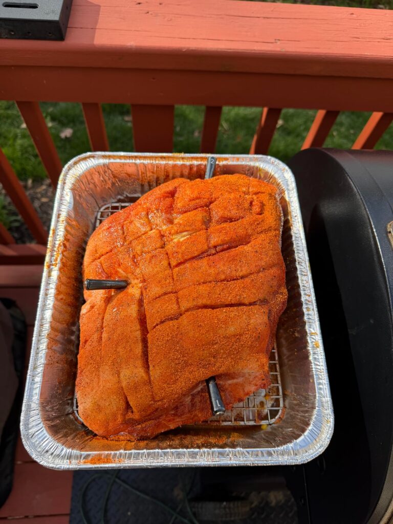 Pork Shoulder on Traeger 34