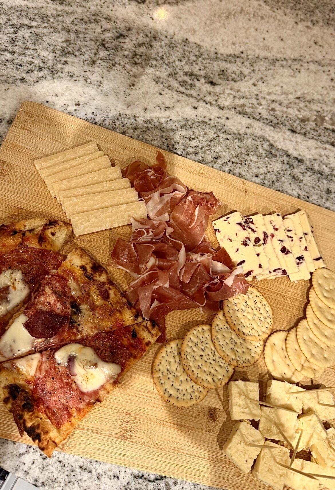 Girl Dinner Charcuterie Snack.