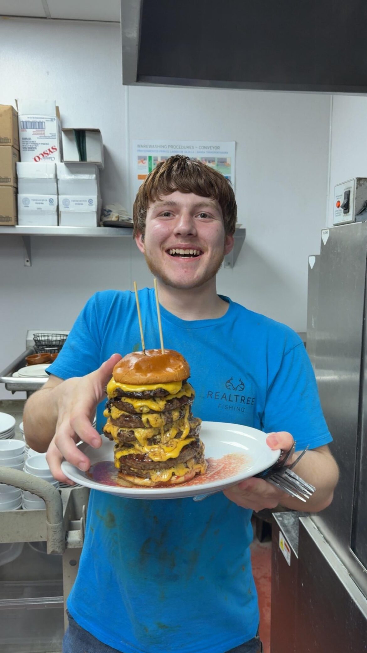 Burger for my dishie