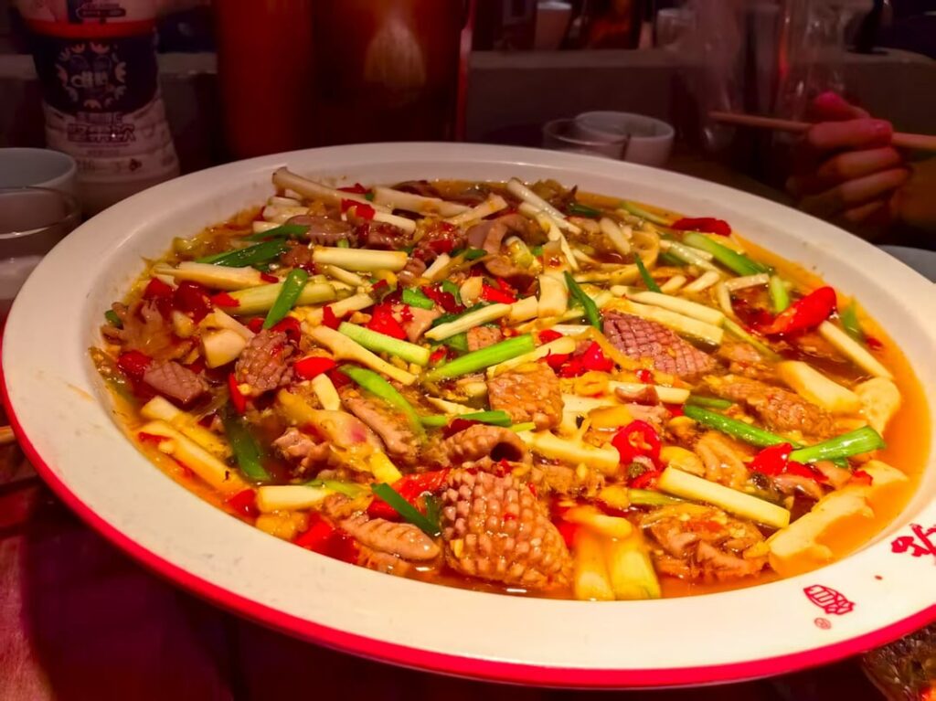 Spicy Sichuan classics from Tan Guan Yao restaurant in Chengdu