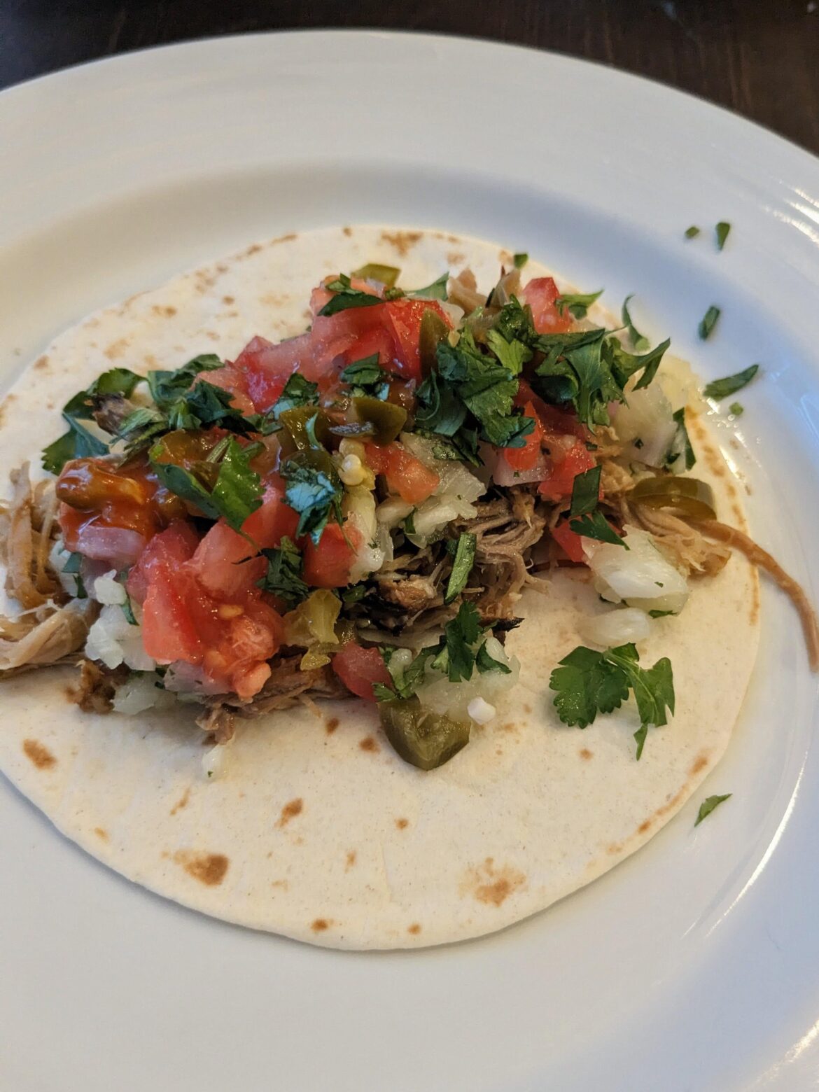 Taco night with the kids