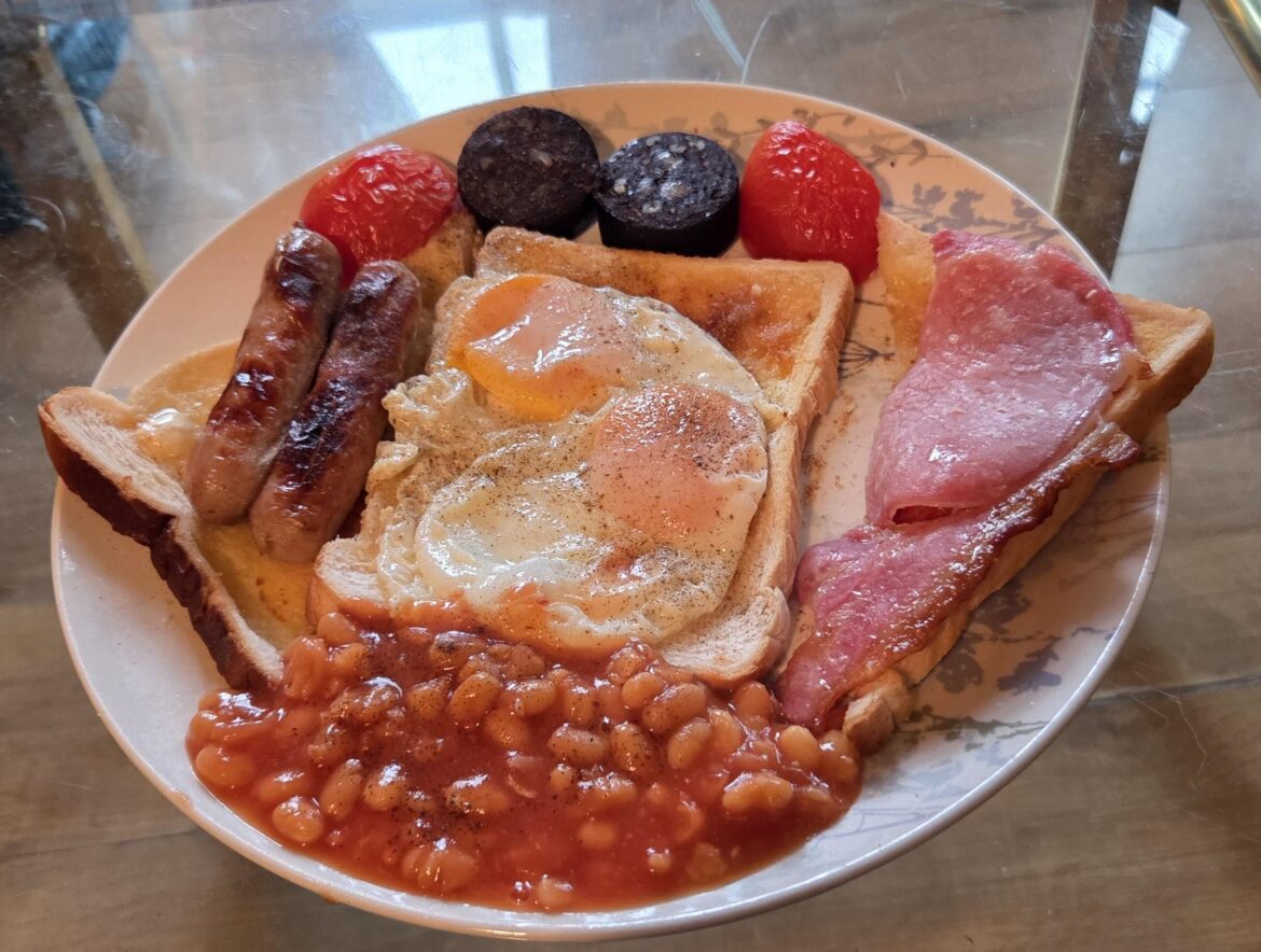 Dad sorted me out this morning.