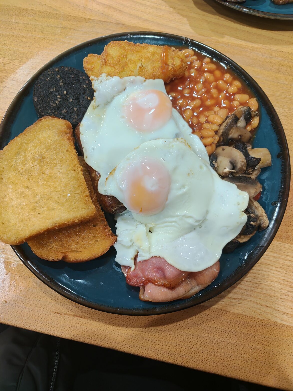 Morrison's large breakfast £8.75