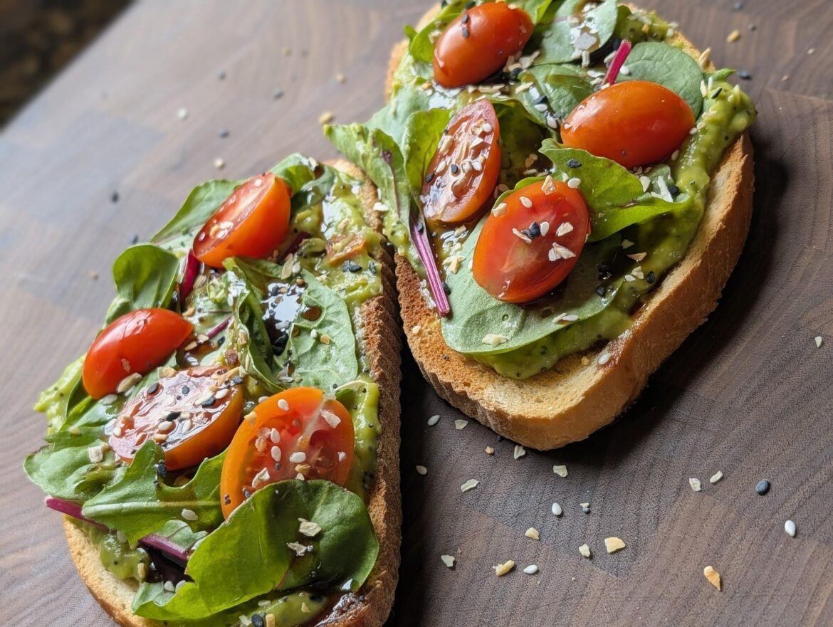 Everything Bagel Avocado Toasts