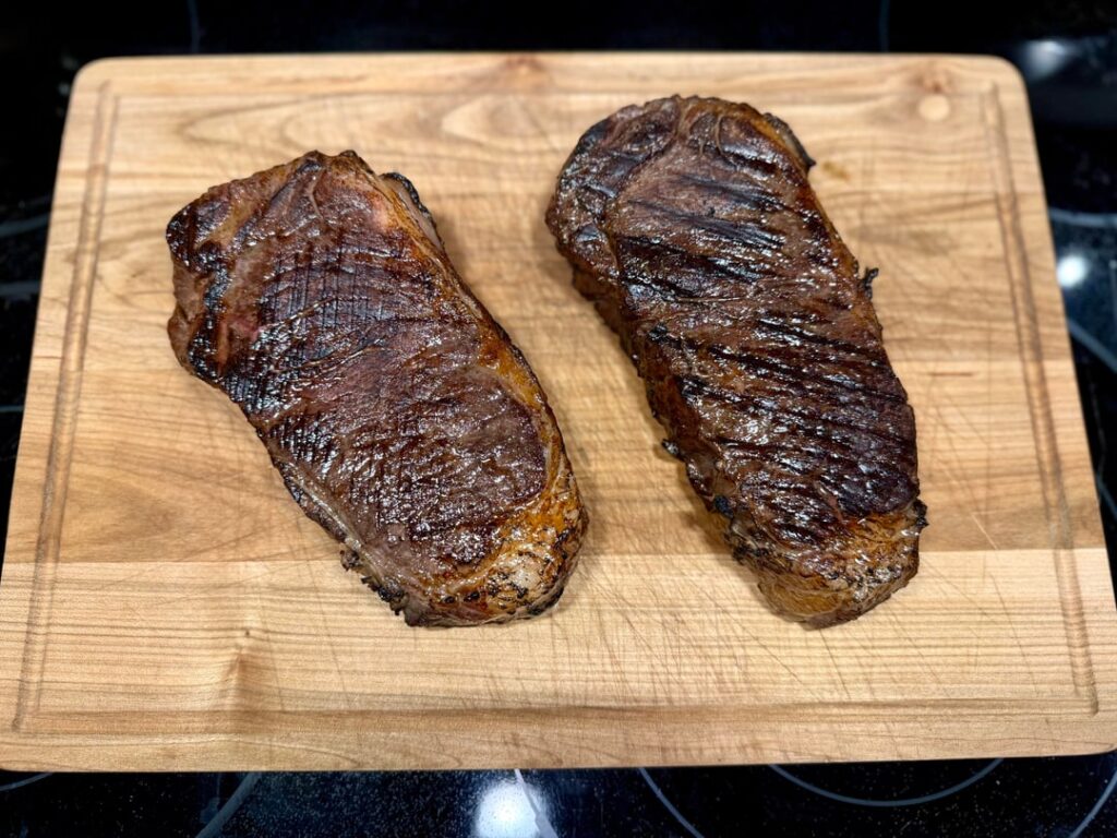 First steaks in a couple of months, how do they look? First steaks in a couple of months, how do they look?