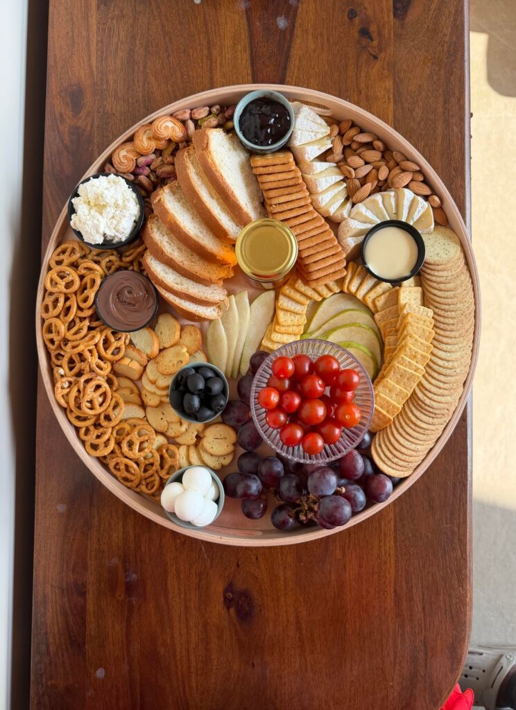 a charcuterie board I made for an art party that I hosted at my vacation home. Should I turn it into a local hobby business?