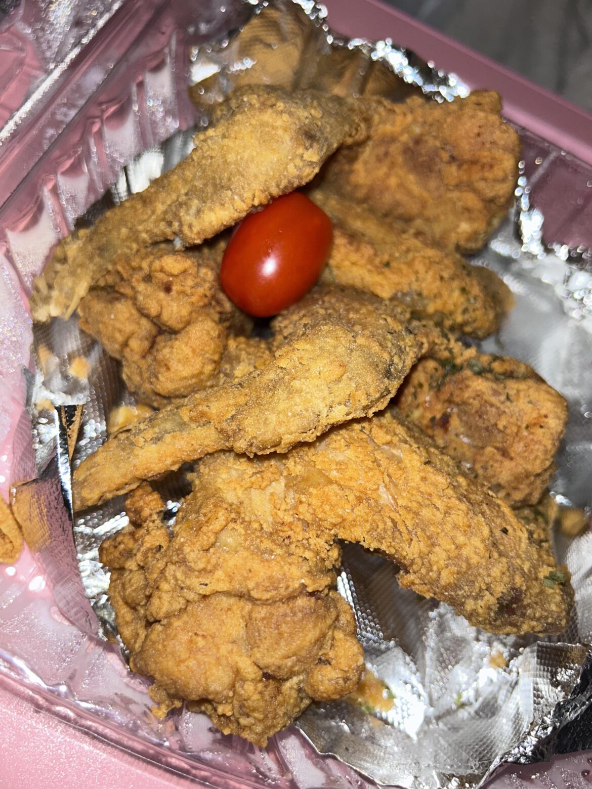 Tomato with chicken