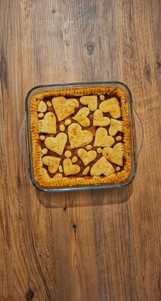 Put a little extra love into the crust today.