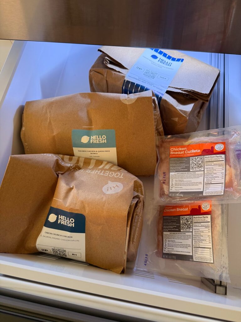 missing one of our proteins for the week