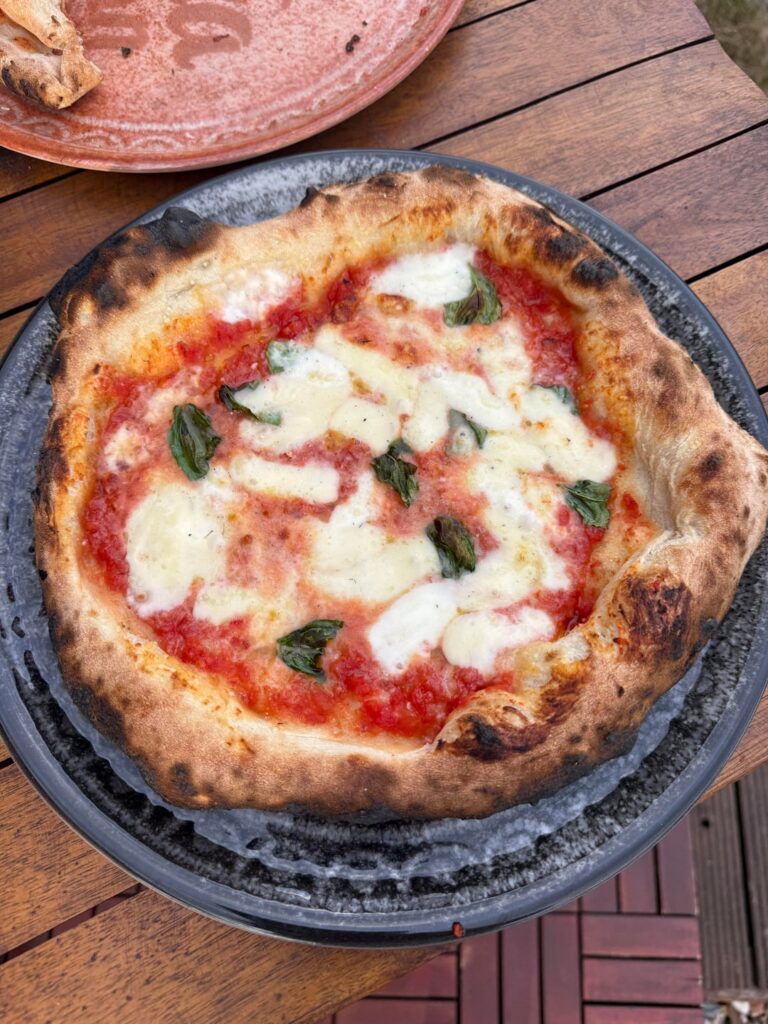First cook wood-fired pizzas with the Gozney Roccbox