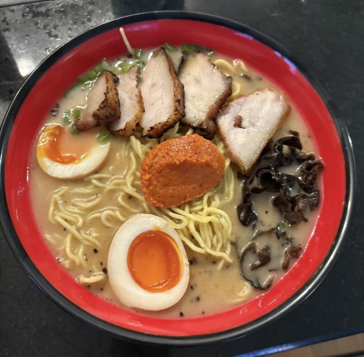 I made Ramen lord’s tonkotsu ramen