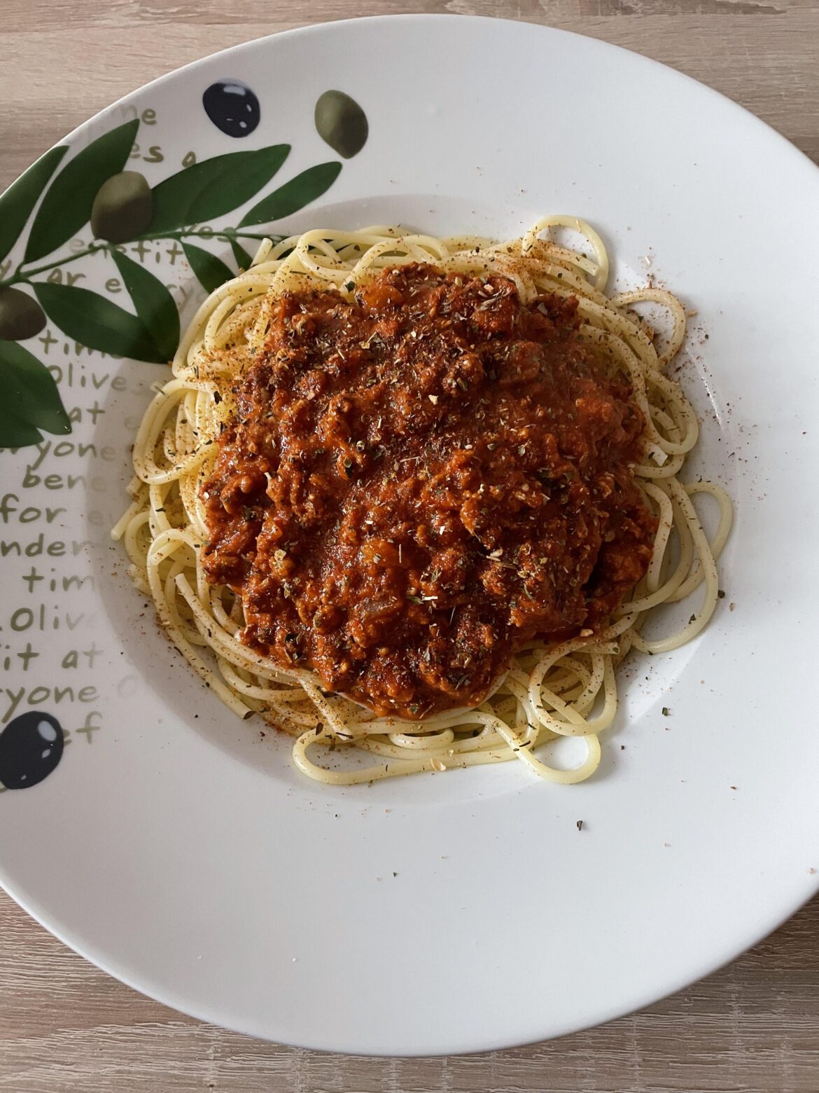 Spaghetti Bolognese 🍝