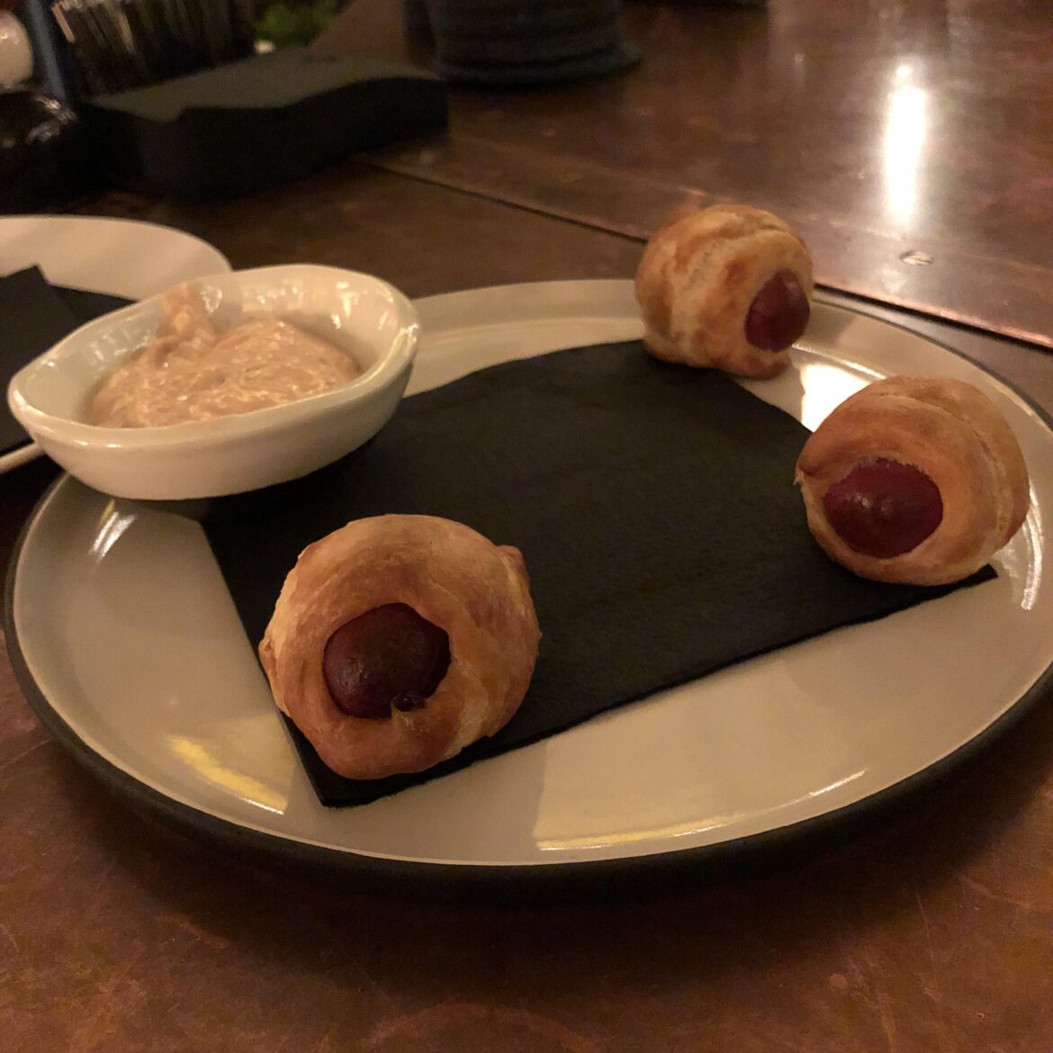 $15 pigs in a blanket