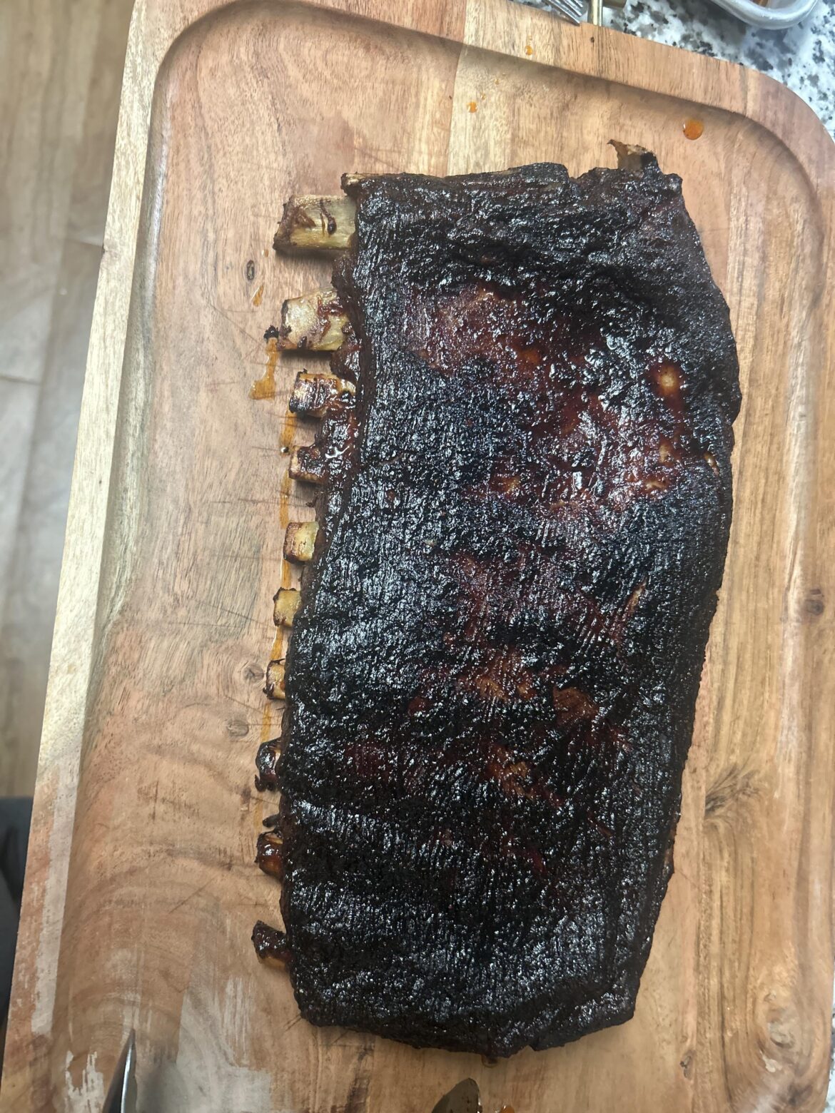 Oven Made Spare Ribs Tonight