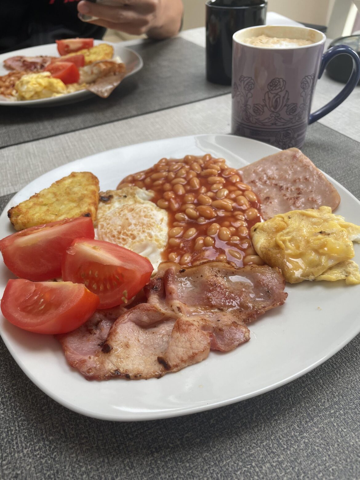 my homemade breakfast made in 15 minutes